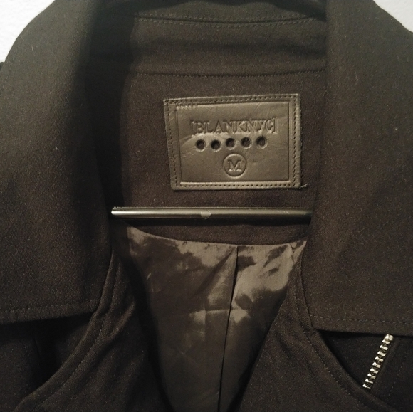 New Blank NYC black Moto biker jacket nwt - Picture 6 of 6